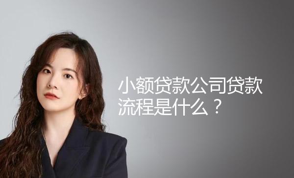 小额贷款公司贷款流程是什么？ 